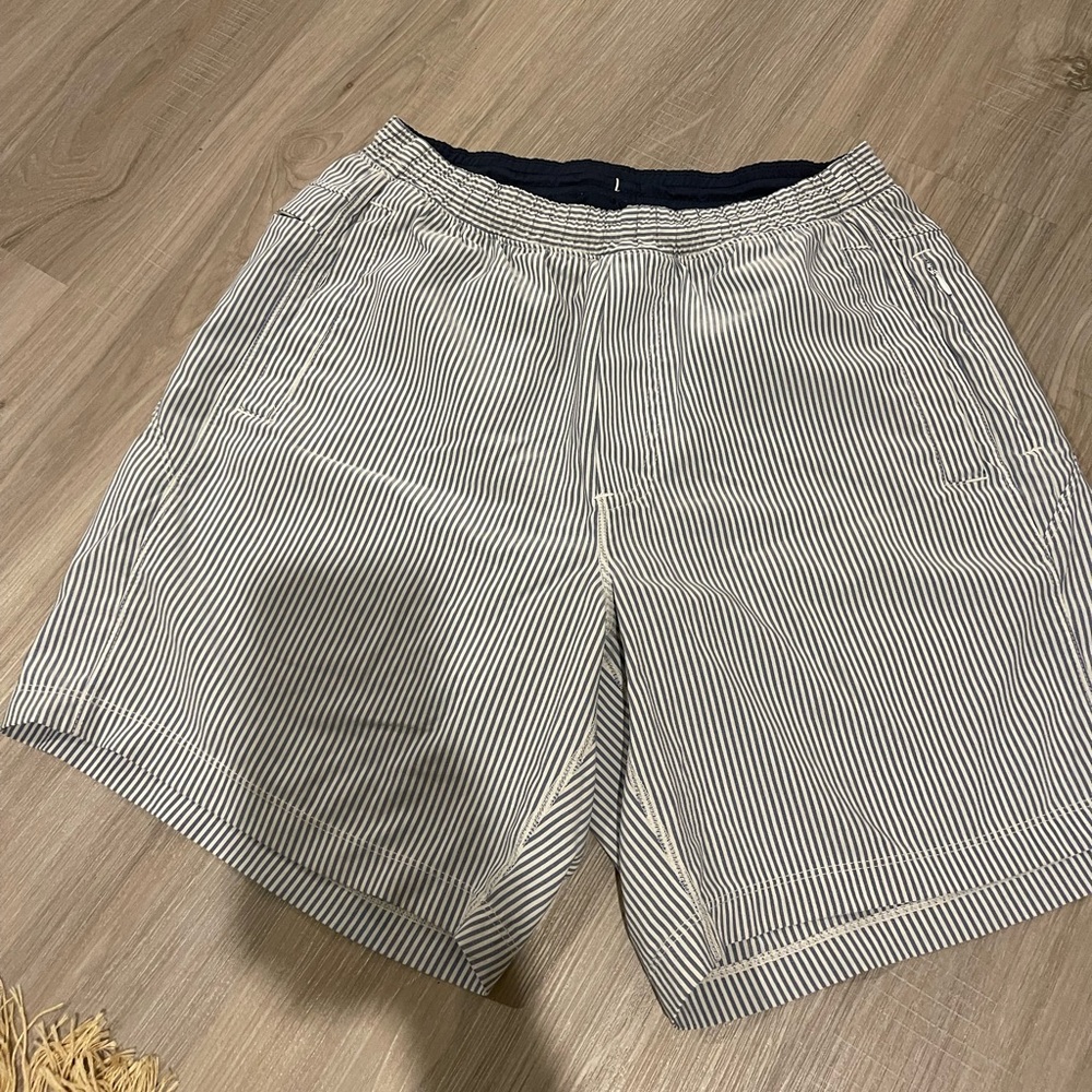 Birddogs Boom For Your Boomstick Athletic Striped Lined Shorts Men’s Size Large